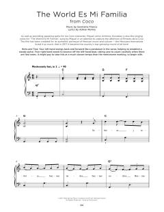 The World Es Mi Familia von Adrian Molina (Download) 