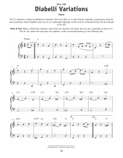 Theme From 33 Variations On A Waltz by Diabelli Op120 von Ludwig van Beethoven (Download) 