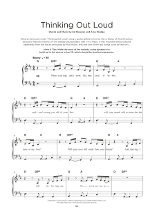 Thinking Out Loud von Ed Sheeran (Download) 