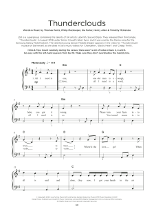 Thunderclouds von Sia Furler (Download) 