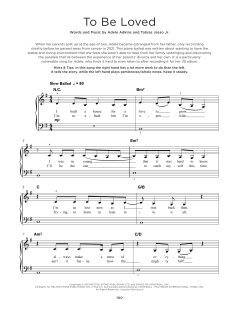 To Be Loved von Adele (Download) 