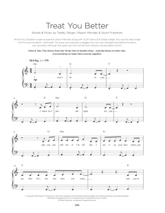 Treat You Better von Shawn Mendes (Download) 