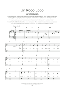 Un Poco Loco von Adrian Molina (Download) 