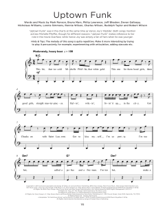 Uptown Funk von Mark Ronson (Download) 