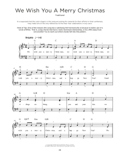 We Wish You A Merry Christmas (Download) 