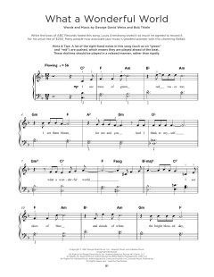 What A Wonderful World von Louis Armstrong (Download) 