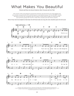 What Makes You Beautiful von One Direction (Download) 