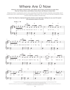 Where Are U Now von Jason Boyd (Download) 