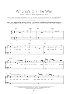 Writing's On The Wall von Sam Smith (Download) 