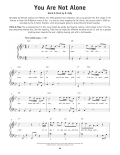 You Are Not Alone von Michael Jackson (Download) 