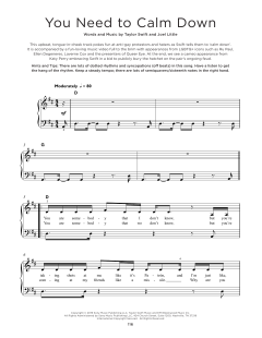 You Need To Calm Down von Taylor Swift (Download) 