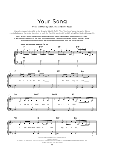 Your Song von Elton John (Download) 