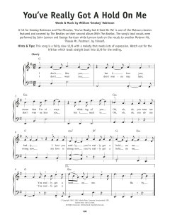 You've Really Got A Hold On Me von Smokey Robinson (Download) 