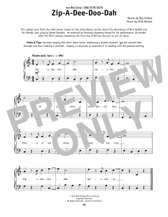 Zip-A-Dee-Doo-Dah von Ray Gilbert (Download) 