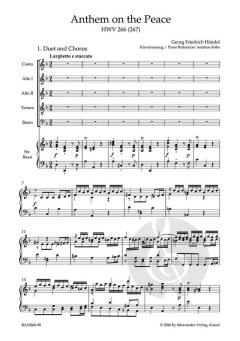 Anthem on the Peace HWV 266 (267) von Georg Friedrich Händel (Download) 