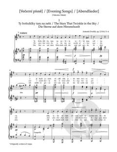 Lieder 1 von Antonín Dvořák (Download) 