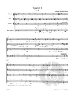 Kyrie d-Moll KV 90 von Wolfgang Amadeus Mozart (Download) 
