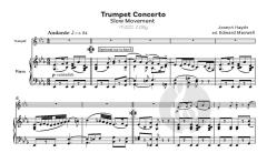 Trumpet Concerto Slow Movement von Joseph Haydn (Download) 