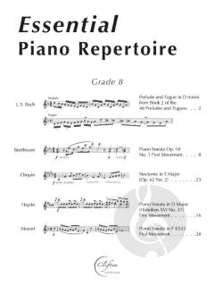 Essential Piano Repertoire: Grade 8 von Mark Goddard (Download) 