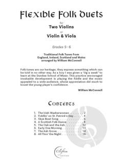 Flexible Folk Duets von William McConnell (Download) 