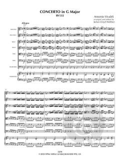 Concerto in G major von Antonio Vivaldi (Download) 