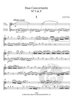 Duo Concertante von Josef Fiala 