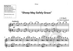 Easy Bach Piano Duets von Johann Sebastian Bach (Download) 