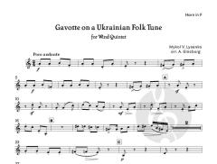 Gavotte on a Ukranian Folk Tune von Mykola Lysenko (Download) 