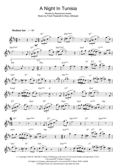 A Night In Tunisia von Dizzy Gillespie (Download) 