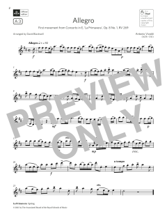 Allegro von Antonio Vivaldi (Download) 