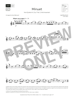 Minuet von Luigi Boccherini (Download) 