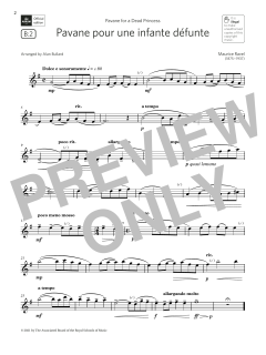 Pavane pour une infante défunte  von Maurice Ravel (Download) 