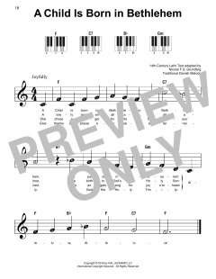 A Child Is Born In Bethlehem von Traditional Danish Melody (Download) 