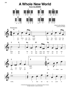 A Whole New World von Tim Rice (Download) 