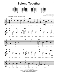 Belong Together von Mark Ambor (Download) 