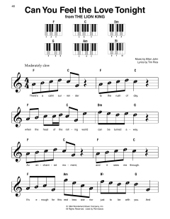 Can You Feel The Love Tonight von Elton John (Download) 