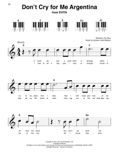 Don't Cry For Me Argentina von Madonna (Download) 