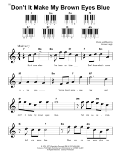 Don't It Make My Brown Eyes Blue von Crystal Gayle (Download) 