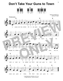 Don't Take Your Guns To Town von Johnny Cash (Download) 