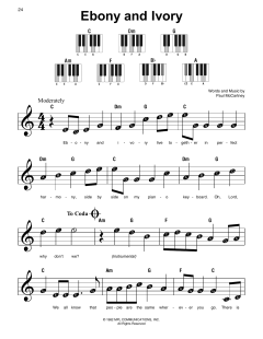 Ebony And Ivory von Paul McCartney (Download) 