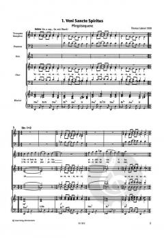 Gregorianik und Jazz für gemischten Chor und Band (Thomas Gabriel) 
