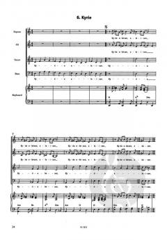 Gregorianik und Jazz für gemischten Chor und Band (Thomas Gabriel) 