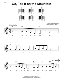 Go, Tell It On The Mountain von John W. Work Jr. (Download) 