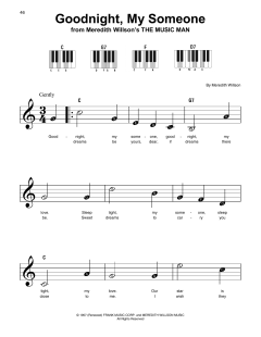 Goodnight, My Someone von Meredith Willson (Download) 