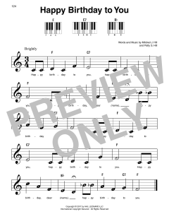 Happy Birthday To You von Mildred J. Hill (Download) 