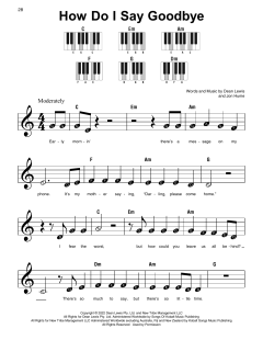 How Do I Say Goodbye von Dean Lewis (Download) 