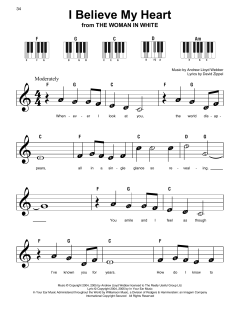 I Believe My Heart von David Zippel (Download) 