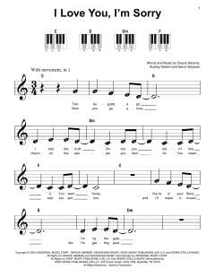 I Love You, I'm Sorry von Gracie Abrams (Download) 