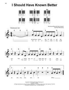 I Should Have Known Better von The Beatles (Download) 