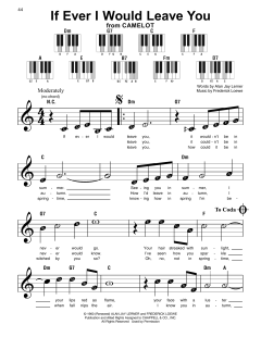 If Ever I Would Leave You von Alan Jay Lerner (Download) 